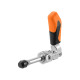 AMF 6844J-2 Push-rod clamp with orange handle 557397