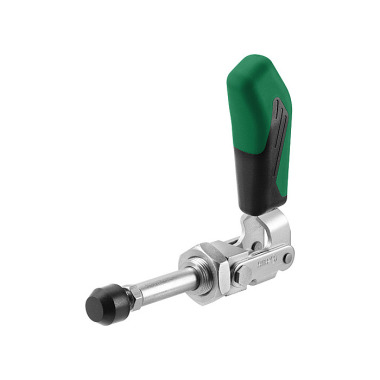 AMF 6844G-2 Push-rod clamp with green handle 557548