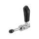 AMF 6844T-3 Push-rod clamp with black handle 558047