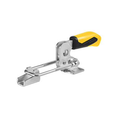 AMF 6848HY-2 Latch clamp horizontal with yellow handle 557173