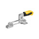 AMF 6848HY-2 Horizontal locking clamp with yellow handle 557173