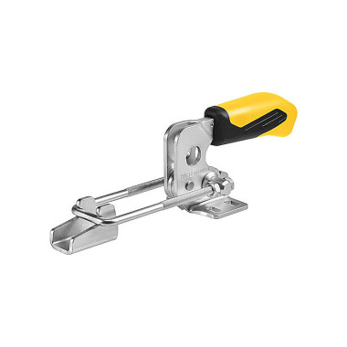 AMF 6848HY-4 Horizontal locking clamp with yellow handle 557175