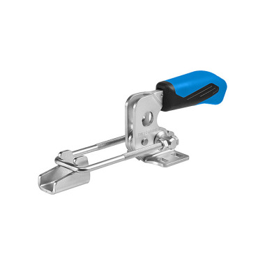 AMF 6848HE-2 Latch clamp horizontal with blue handle 557718