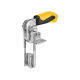 AMF 6848VY-2 Vertical locking clamp with yellow handle 557176