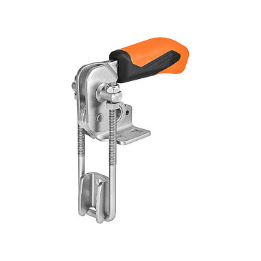 AMF 6848VJ-2 Vertical locking clamp with orange handle 557408