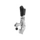 AMF 6803ST-2 Vertical clamp with black handle and safety lock 558149