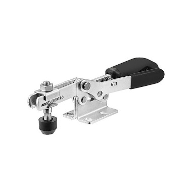 AMF 6830ST-4 Horizontal clamp with black handle and safety lock 558157