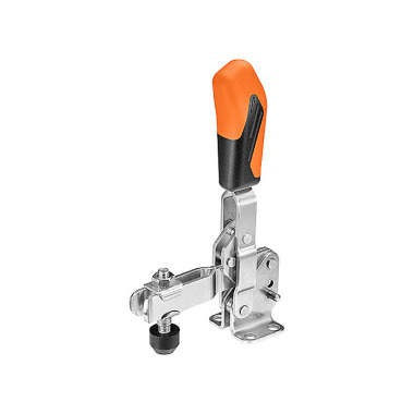 AMF 6800NIJ-0 Vertical clamp with orange handle 557433