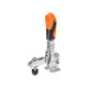 AMF 6800NIJ-0 Vertical clamp with orange handle 557433