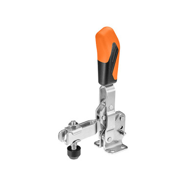 AMF 6800NIJ-2 Vertical clamp with orange handle 557435