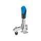 AMF 6800NIE-0 vertical clamp with blue handle 557753