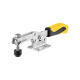 AMF 6830NIY-0 Horizontal clamp with yellow handle 557274