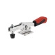 AMF 68300NI-1 Horizontal clamp plus with red handle 560013