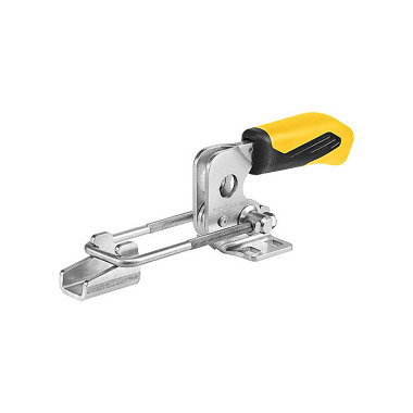 AMF 6848HNIY-3 Horizontal locking clamp with yellow handle 557282