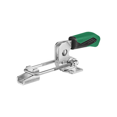 AMF 6848HNIG-2 Horizontal locking clamp with green handle 557603