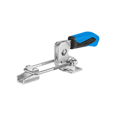 AMF 6848HNIE-2 Horizontal locking clamp with blue handle 557767