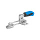 AMF 6848HNIE-3 Horizontal locking clamp with blue handle 557768