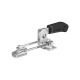 AMF 6848HNIT-2 Horizontal toggle clamp with black handle 558178