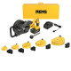 REMS Cordless Curvo 22V Set 3/8 - 7/8” 580066 R110