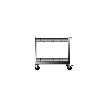 ThurMetall NC transport trolley (WxDxH) 1096x545x928 mm ISO/SK 30-40-50 light blue RAL 5012 84.699.010