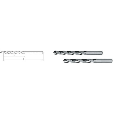 ELMAG HSS Co5 twist drill DIN 338 70239