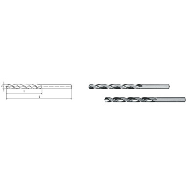 ELMAG HSS twist drill DIN 340 70601