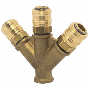 ELMAG 3-way manifold (without couplings) 42448