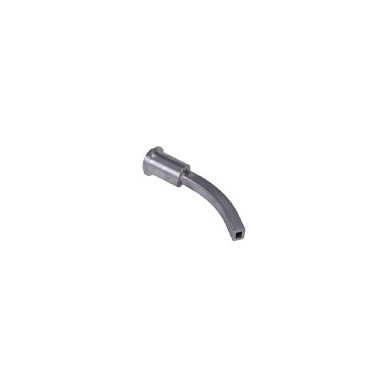 ELMAG Short nozzle aluminium 45° bent 21719