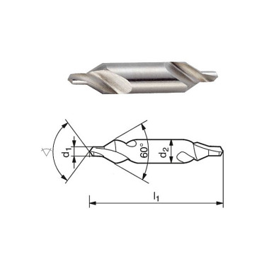 ELMAG Centre drill DIN 333 form A 89016