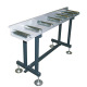 ELMAG Roller conveyor with sliding stop & scale 78859