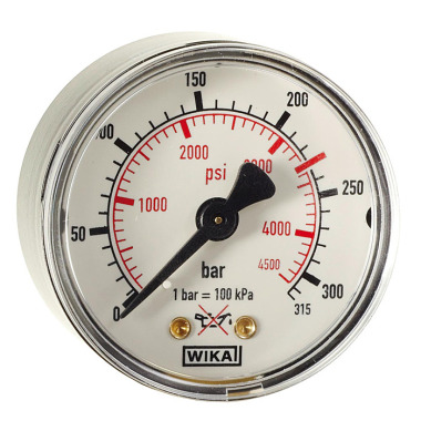 ELMAG Cylinder pressure gauge (Argon-CO2) 54135