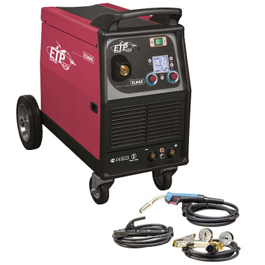 ELMAG Multifunction welding inverter, mobile - ALU-SET 00375