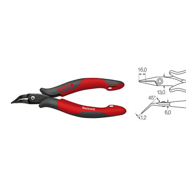 Wiha Needle nose pliers Electronic 41222