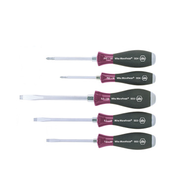 Wiha Screwdriver set MicroFinish® 29138