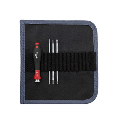 Wiha Screwdriver with interchangeable blade set SYSTEM 4 00613