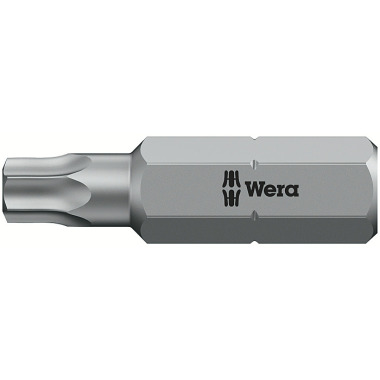 Wera 867/1 Z BO TORX 25 x 25 mm TORX-Bit mit Bohrung 05066515001