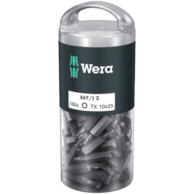 Wera 867/1 Z TORX 10 x 25 mm DIY-Box TORX-Bit 05072446001