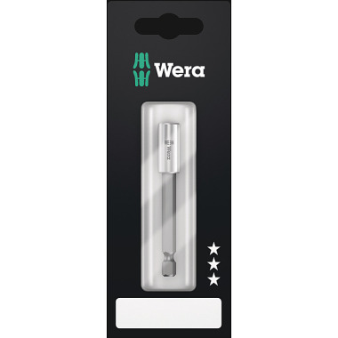 Wera 899/4/1 S 1/4" x 75 mm Universalhalter mit Magnet 05160924001