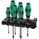 Wera 367/6 TORX BO TORX BO-Schraubendrehersatz + Rack 05138250001