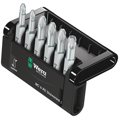 Wera Bit-Check 6 PZ Universal 1 Bit-Sortiment 05056471001