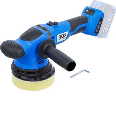 BGS Cordless eccentric polisher | brushless | 18 V | without battery 7373