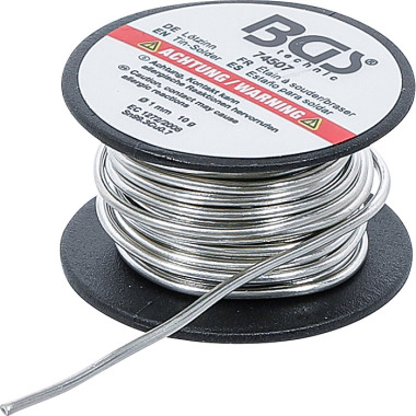 BGS Soldering tin | on roll | lead-free | Ø 1 mm | 10 g 74507