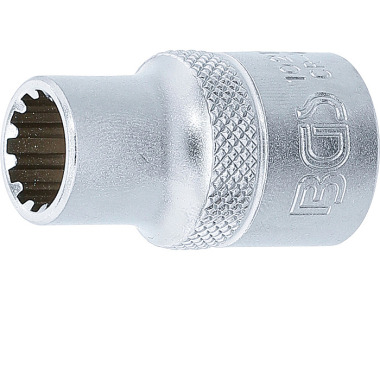 BGS Socket, Gear Lock, deep | 12,5 mm (1/2”) Drive | 11 mm 10211