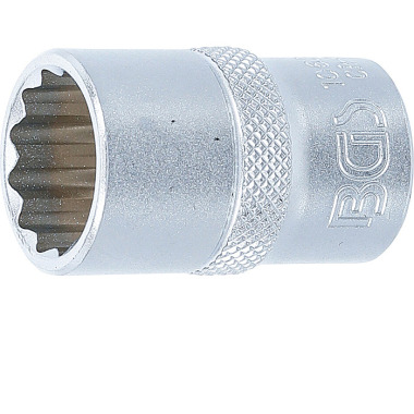 BGS Socket, 12-point | 12.5 mm (1/2”) Drive | 17 mm 10637