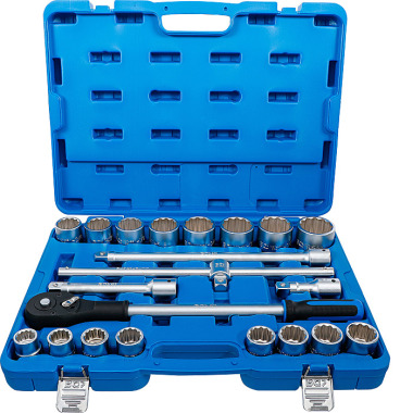 BGS Socket Set | 20 mm (3/4”) | Inch Sizes | 21 pcs. 1107