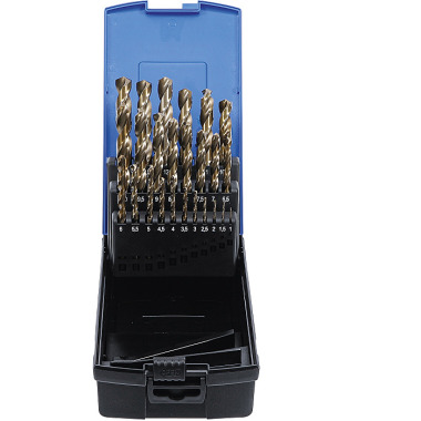 BGS Twist Drill Set | HSS-G M35 Cobalt Steel | 1 - 13 mm | 25 pcs. 116