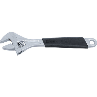 BGS Adjustable Wrench with soft Rubber Handle | max. 36 mm 1443