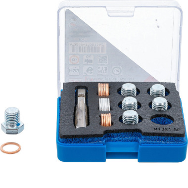 BGS Repair Kit for Oil Drain Thread | M13 x 1.5 mm 156