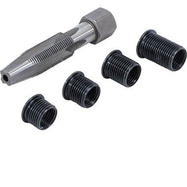 BGS Repair Kit for Spark Plug Threads | M10 x 1.0 mm | 5 pcs. 165