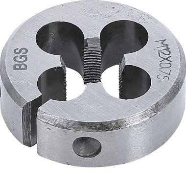 BGS Threading Die | M12 x 0.75 x 38 mm 1900-M12X0.75-S